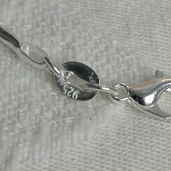 Glass bottle Rose Quartz crystal necklace - Picture 8 of 8